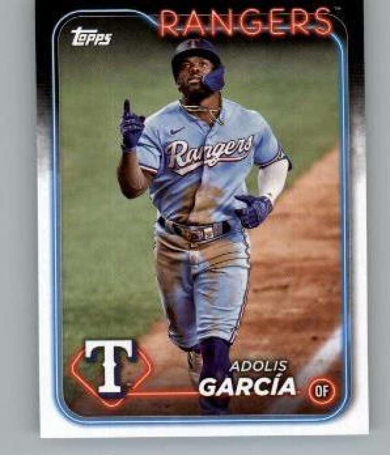Amazon.com: 2024 Topps (From Team Set) Texas Rangers #TEX-2 Adolis