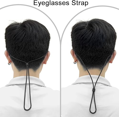 Miniatura 5 de A'ceisme Correa para gafas, soporte para correa de anteojos para deportes, correa de silicona para gafas de sol para hombres, mujeres y niños,