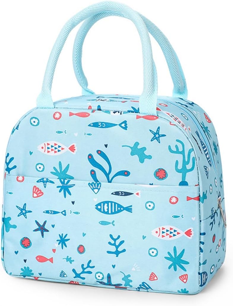 POWOFUN Kids Lunch Bag Insulated Cooler Reusable Thermal