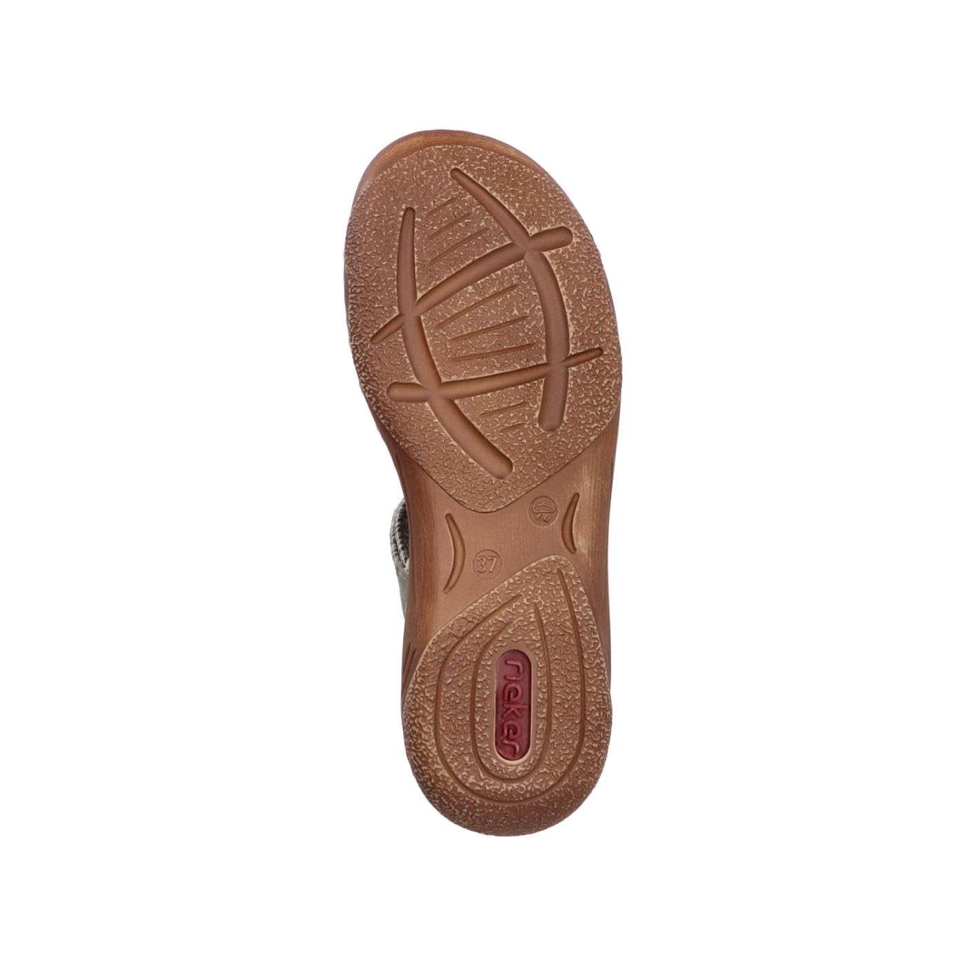 Rieker Damen V2862 Riemchen Sandalen