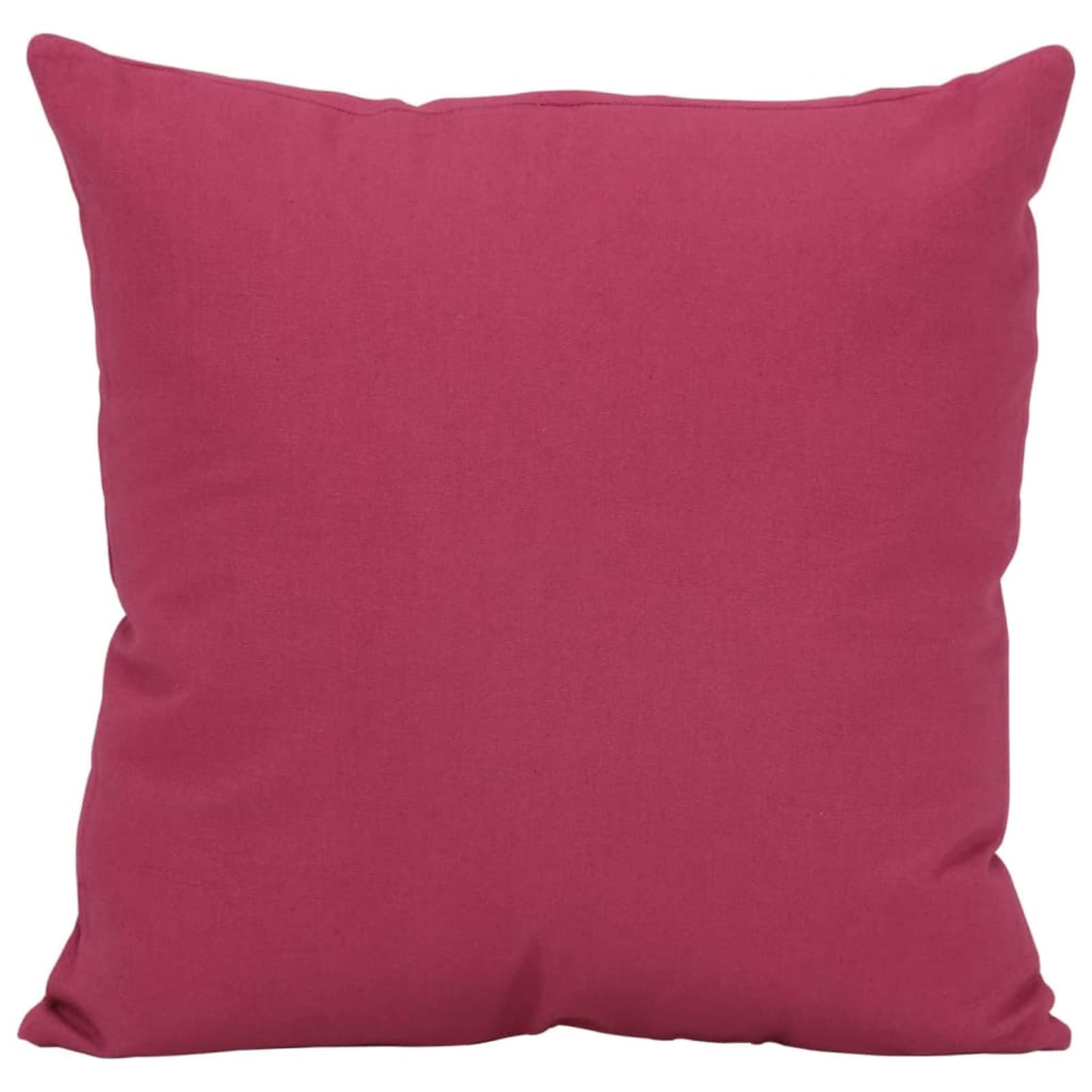 Brokky 350381 Set di Cuscini 7 pz in Tessuto Rosa Cuscini per Divano Imbottitura Cuscini Interno Decorativi Quadrati Morbidi Anallergici Antiacaro Arredo Casa Salotto Letto Sfoderabili e Lavabili