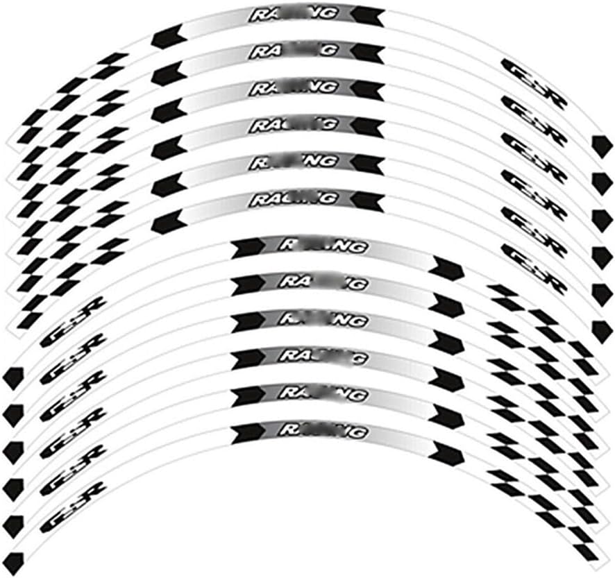 for CBR650R CBR650F CBR600F CBR600SE for CBR 650R 650F 600F 600SE Motorcycle Stickers Wheels Decals Rim Reflective Stripe Tape(7)