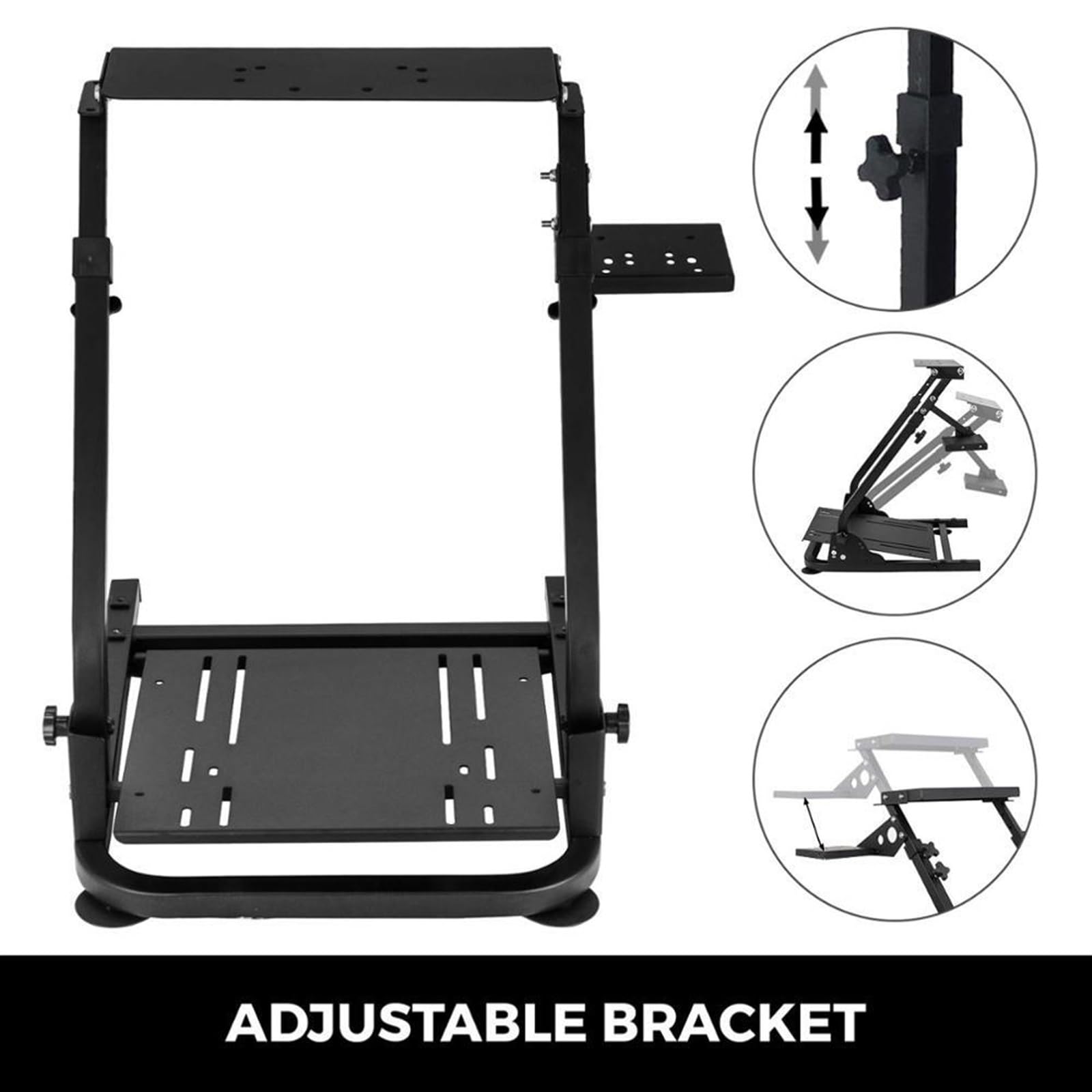 G920 Racing Simulator Volante Stand Racing Wheel Stand fit Gaming Simulator Wheel Stand Utilizado en Varios escenarios de Uso.
