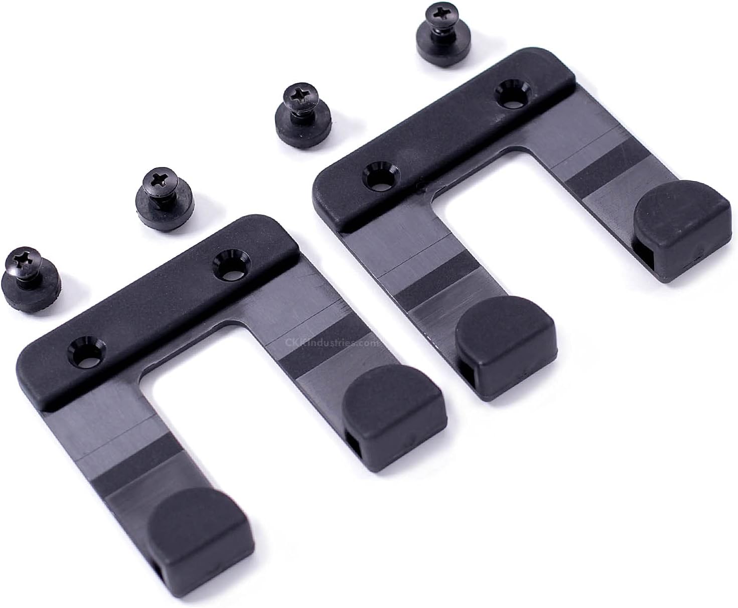 J Hook - 2 Hole - Dual Retainer USA Design - IWB - (w/Mounting Hardware) - (2 Pack)