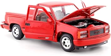 Motormax 1992 GMC Sierra GT 1500 STEPSIDE Pick UP Truck 124 DIECAST Model 73204