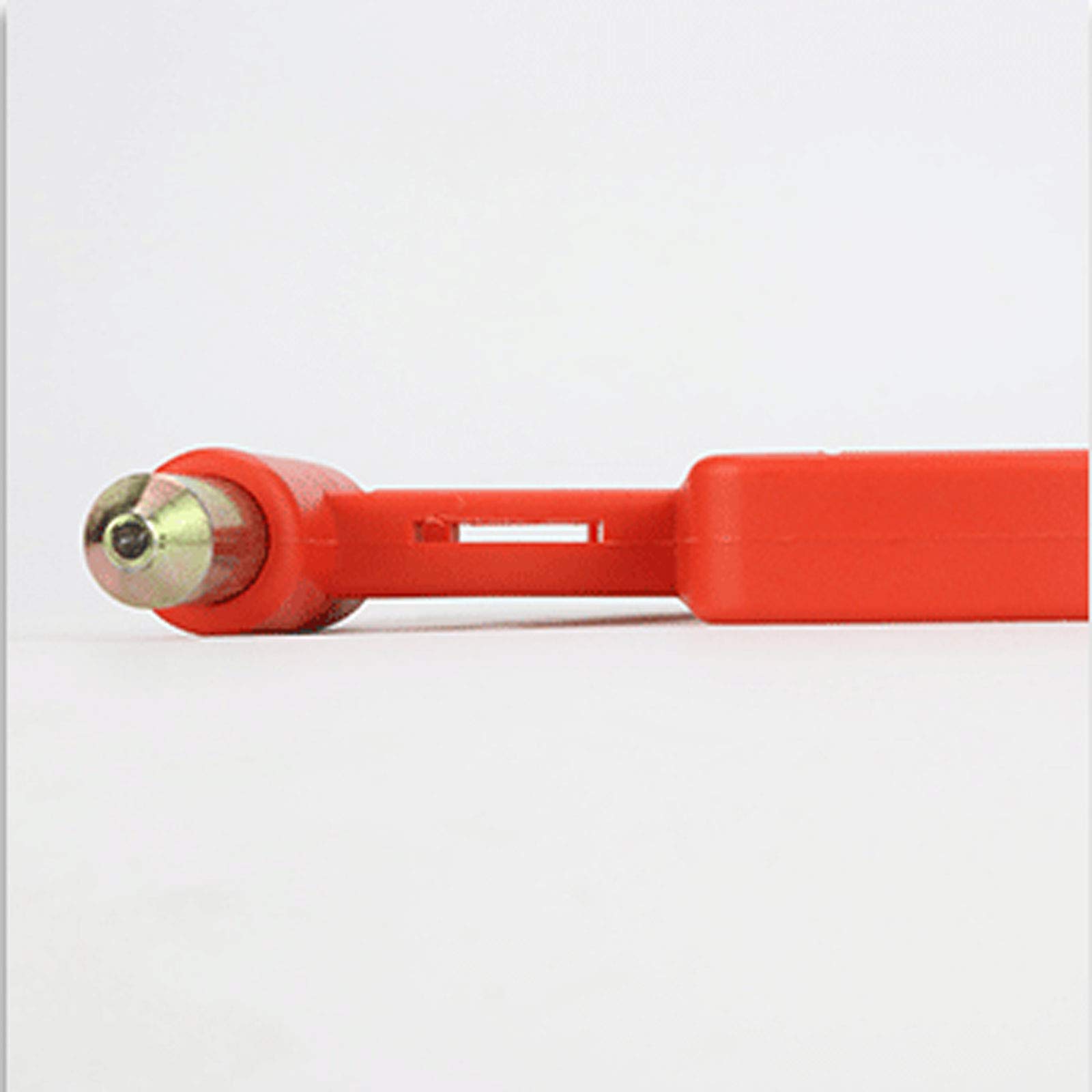 2 Stück Auto Sicherheitshammer - Notfallhammer Mit Gurtschneider Schwarz+Rot