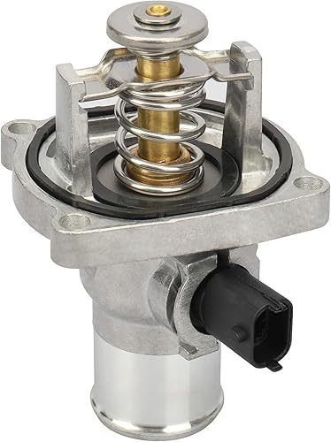 96984104 Conjunto de carcasa del termostato del refrigerante del motor para Chevy Aveo/Aveo 5 2009 2010 2011, Cruze 2011 2012 2013 2014 2015 2016,