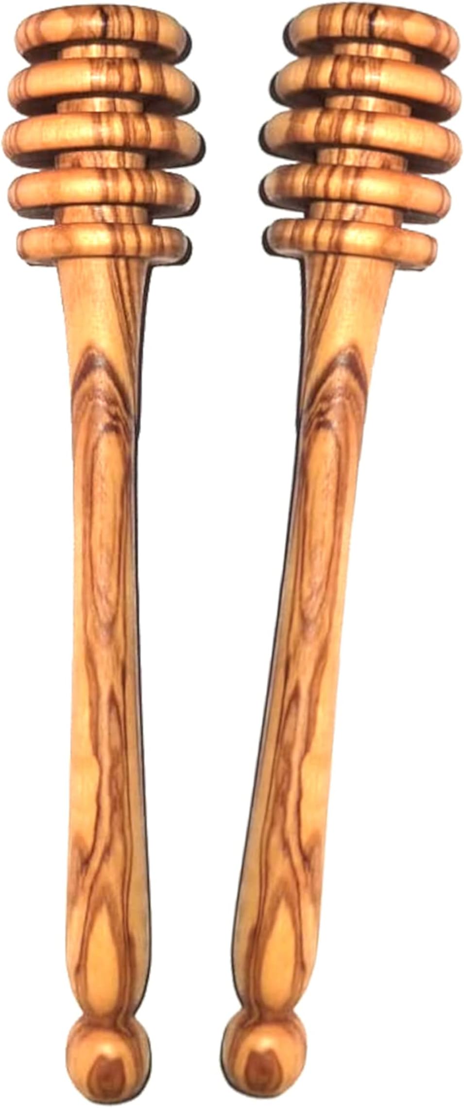 Handgefertigter Olivenholz Honiglöffel 14cm - Rustikal & Nachhaltig Für Honig & Marmelade