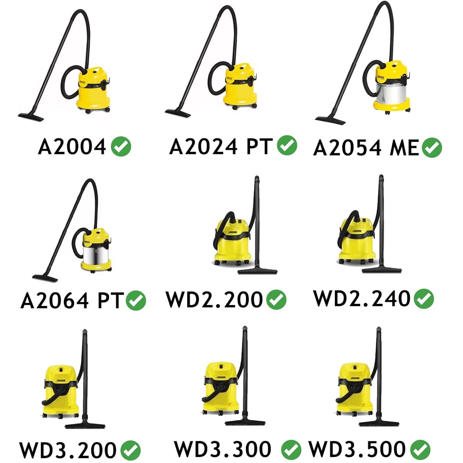 Mifty Accesorios De Aspiradora Karcher Mv2 A2004 A2024 Wd2 | Envío gratis