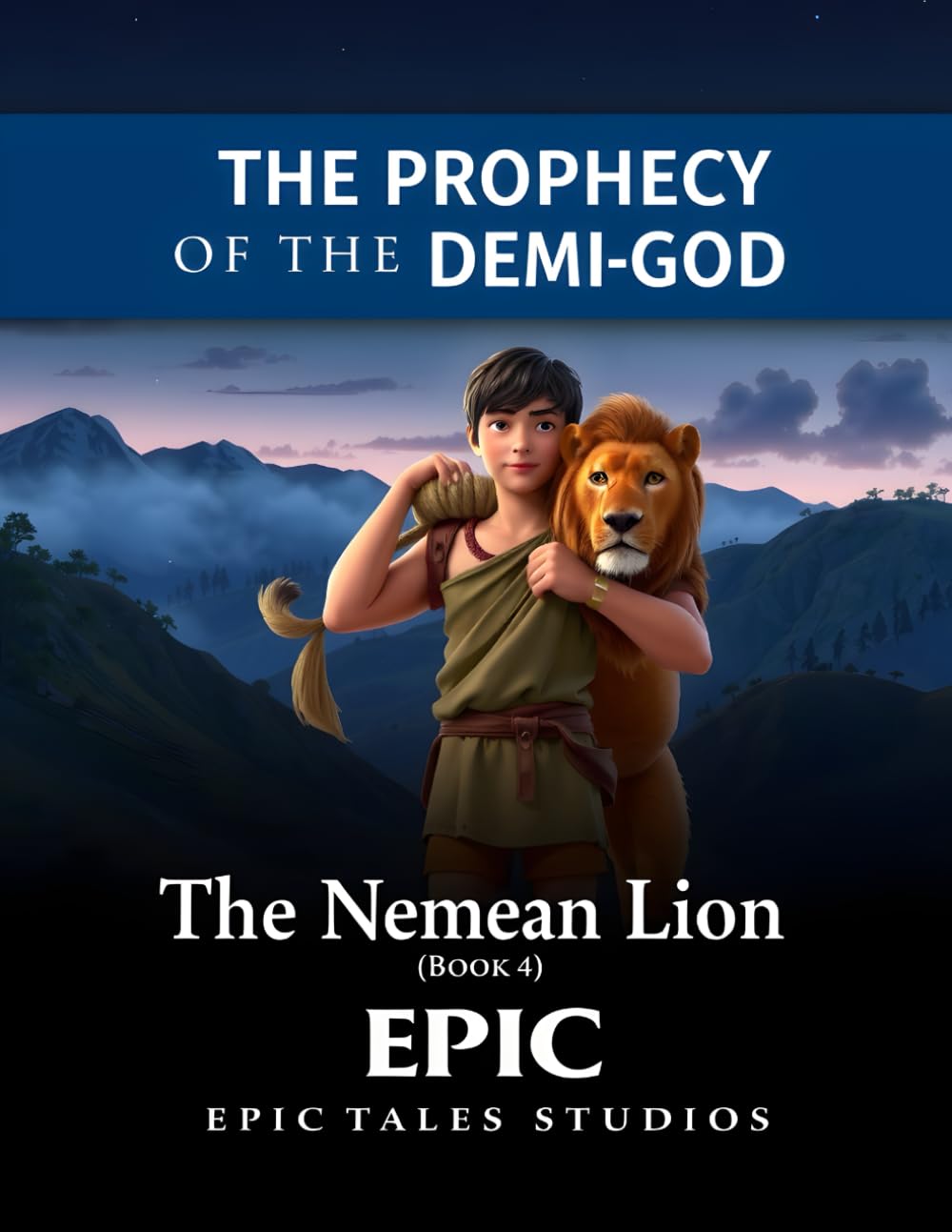 The Prophecy of the Demi-God: The Nemean Lion — First Labor - Book 4: A Heroic Mythology Adventure for Young Readers