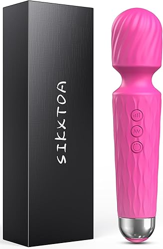 Varita vibradora, juguetes sexuales para mujeres, vibradores para ella, masajeador de varita, estimulador de clítoris, juguete sexual, consolador,