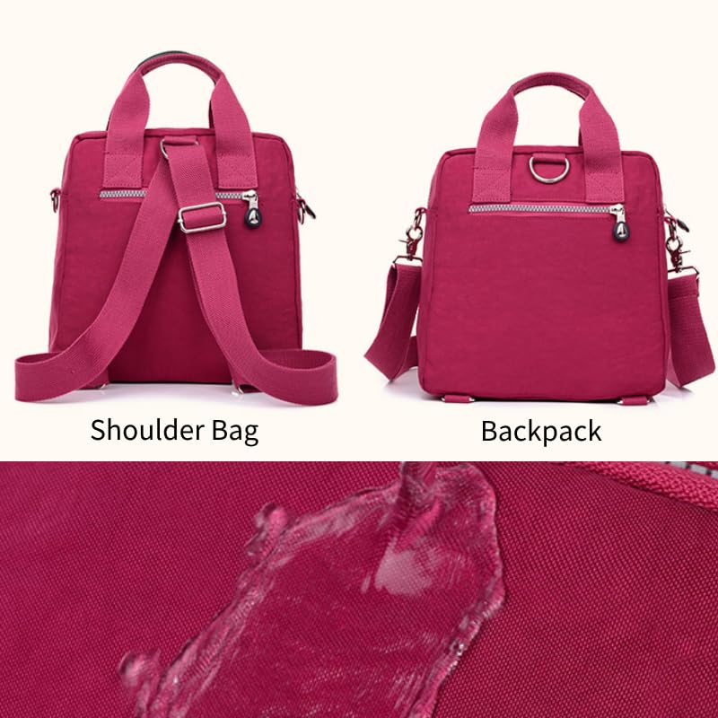 Nylon Crossbody Bag for Women Fashion Shoulder Bag Purse with Adjustable Strap4
