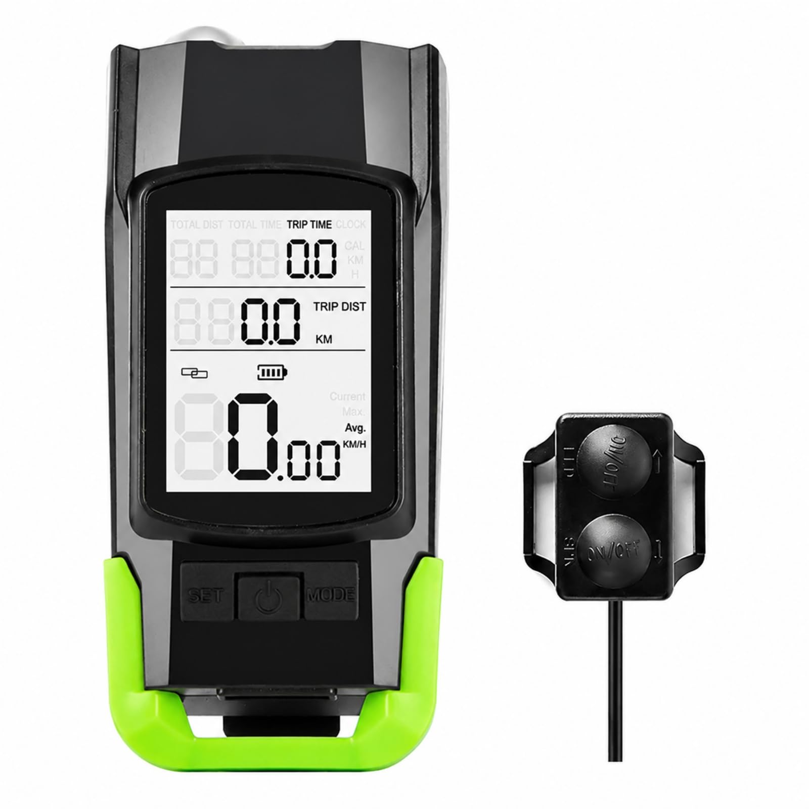 Compteur Vélo Intégré Éage Rechargeable Ciclocomputer Économie D'énergie pr Trajs Domicile-Travail