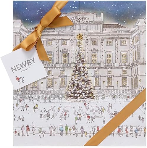 Newby Teas 2025 Holiday Advent Calendar – 96 Individually Wrapped Tea Bags – A F