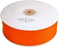 Vista 4 de Homeford Cinta de grogrén sólido, 50 yardas (3/8 pulgadas, coral)
