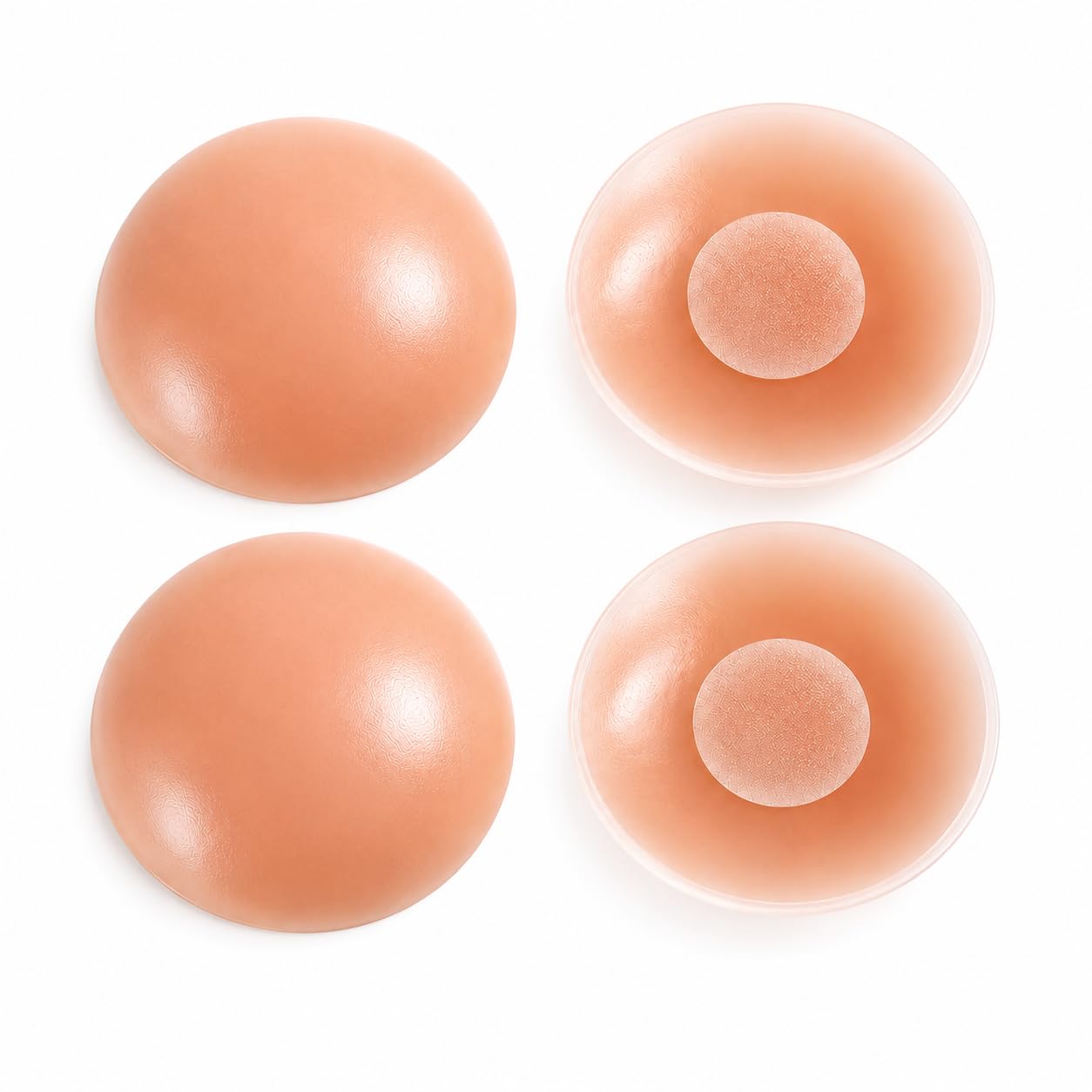 2Pair Nipple Covers Reusable Comfortable Invisible Adhesive Silicone Pasties for Women Nude-picture-32