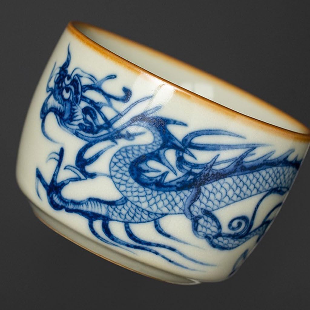 GSOUL Kungfu Tea cup Exquisite Tea Cups Host Home Use Office Afternoon Party Kung Fu Set Single Small Tea Cups