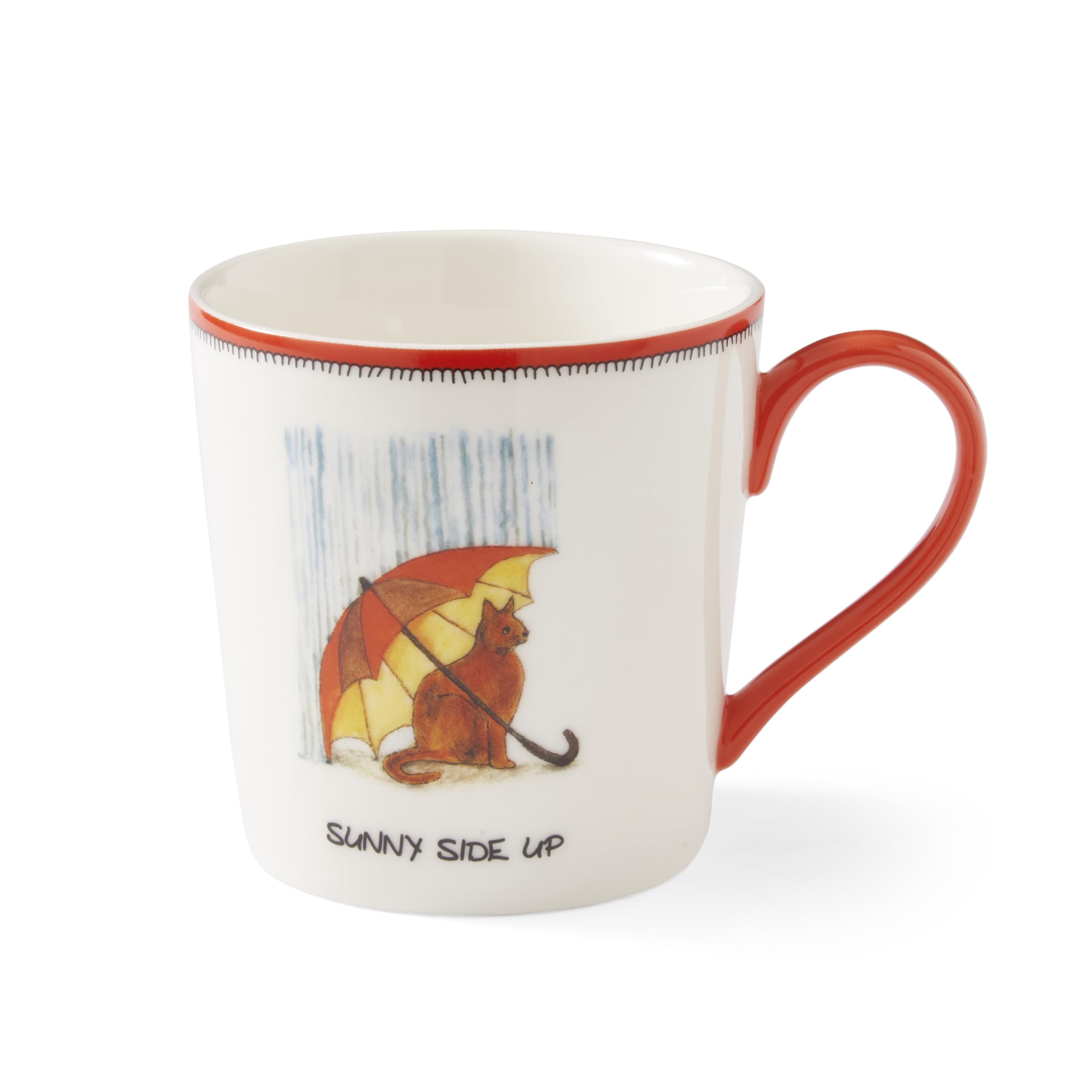 Amazon.com | Spode Kit Kemp 12oz Doodle Mug | Sunny Side Up