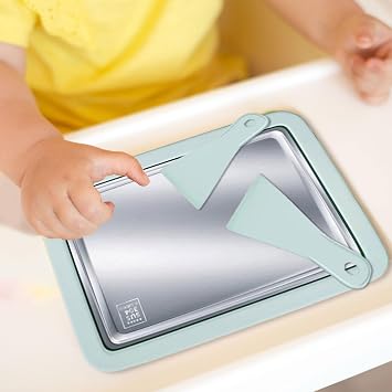 GUOOL Cold Bread Plate Ice Cream Plate Maker, Home Interactive Sweet Spot Bread Ice Cream Roll Machine for Home, Green