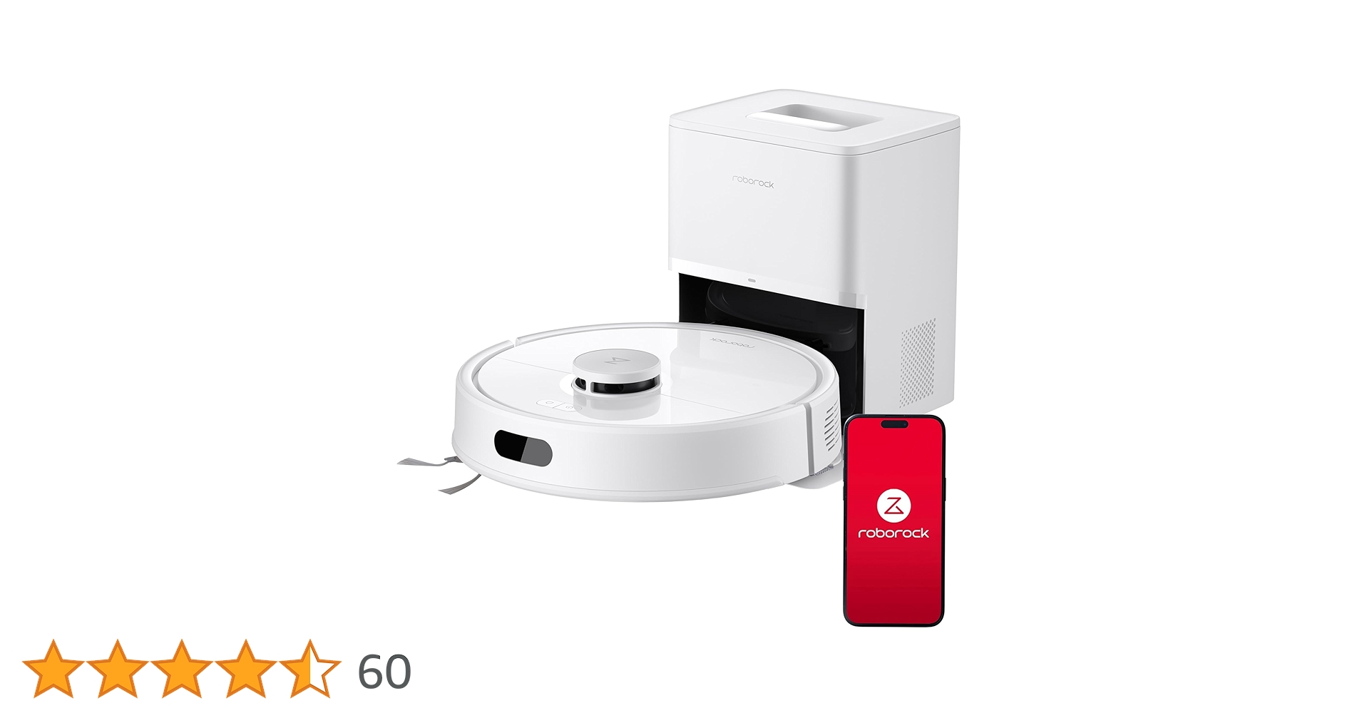 新品未開封 Roborock Q10V ロボット掃除機　（自動ゴミ収集機付き） Amazon | roborock(ロボロック) Q10V+ ロボット掃除機 水拭き両用