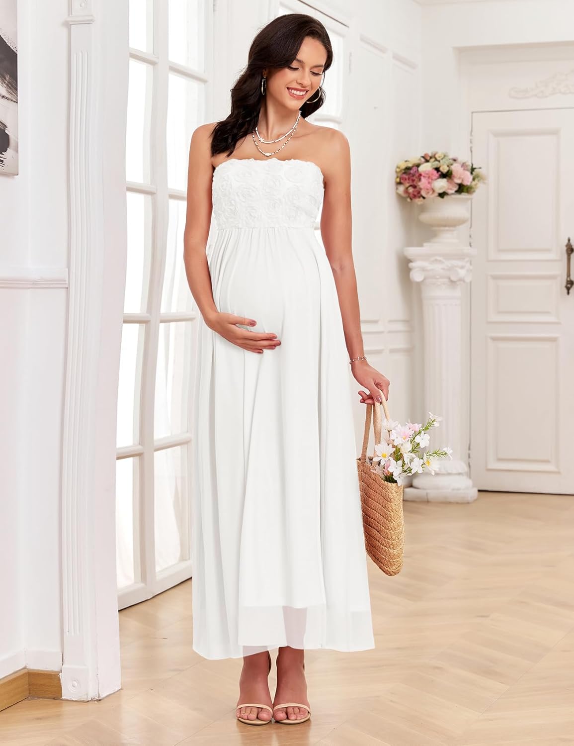 Maternity Nursing Dress - Image 6