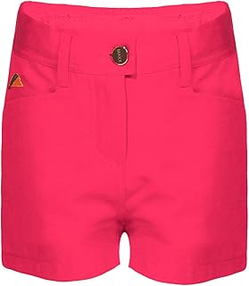 Maxx Golf Short niña con Cintura Ajustable, Color Rosa, tamaño 164