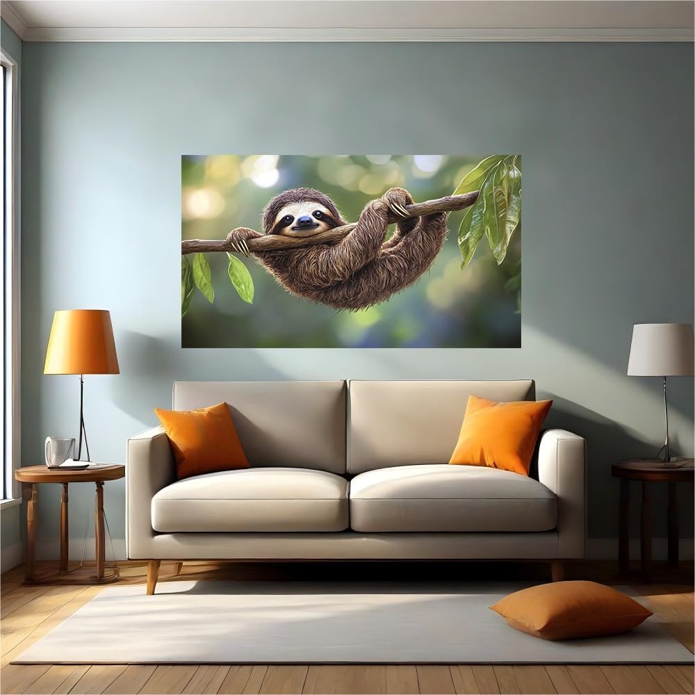 Calcomanías de pared perezoso adhesivo decorativo para casa y vinilo infantil habitaciones