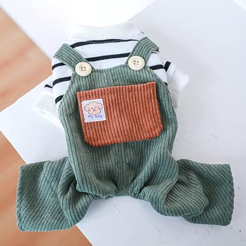 Boy Girl Dog Clothes Dog Hoodie Pet Sweatershirt Overalls For Small Dogs Cats Tshirt Pants 4 Legged Outfits Puppy Jumpsuit Coat Pet Pajamas Outfit Chihuahua Yorkies One Piece Birthday Holiday Apparel #TOP4