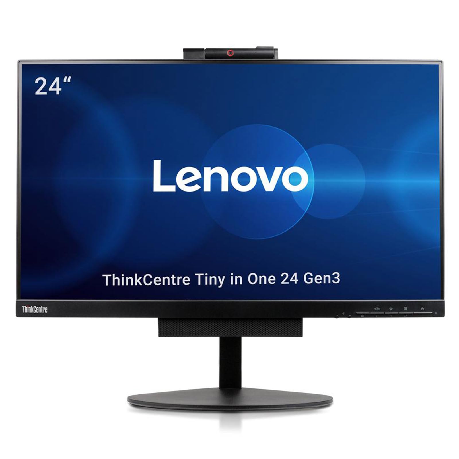 Ordinateur Tout-en-un Lenovo ThinkCentre Tiny 24" Reconditionné - I5-8400T, 8Go RAM, 256Go SSD, Win 11 Pro