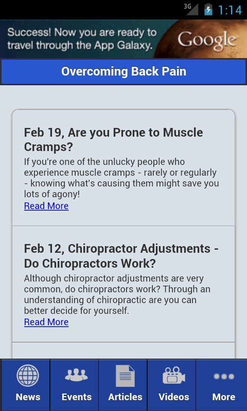 Back Exercises - App on Amazon Appstore