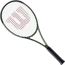 WILSON Raquete de tênis Blade Team V8 - raquete intermediária de qualidade econômica - aderência 4-1/8, verde e preta