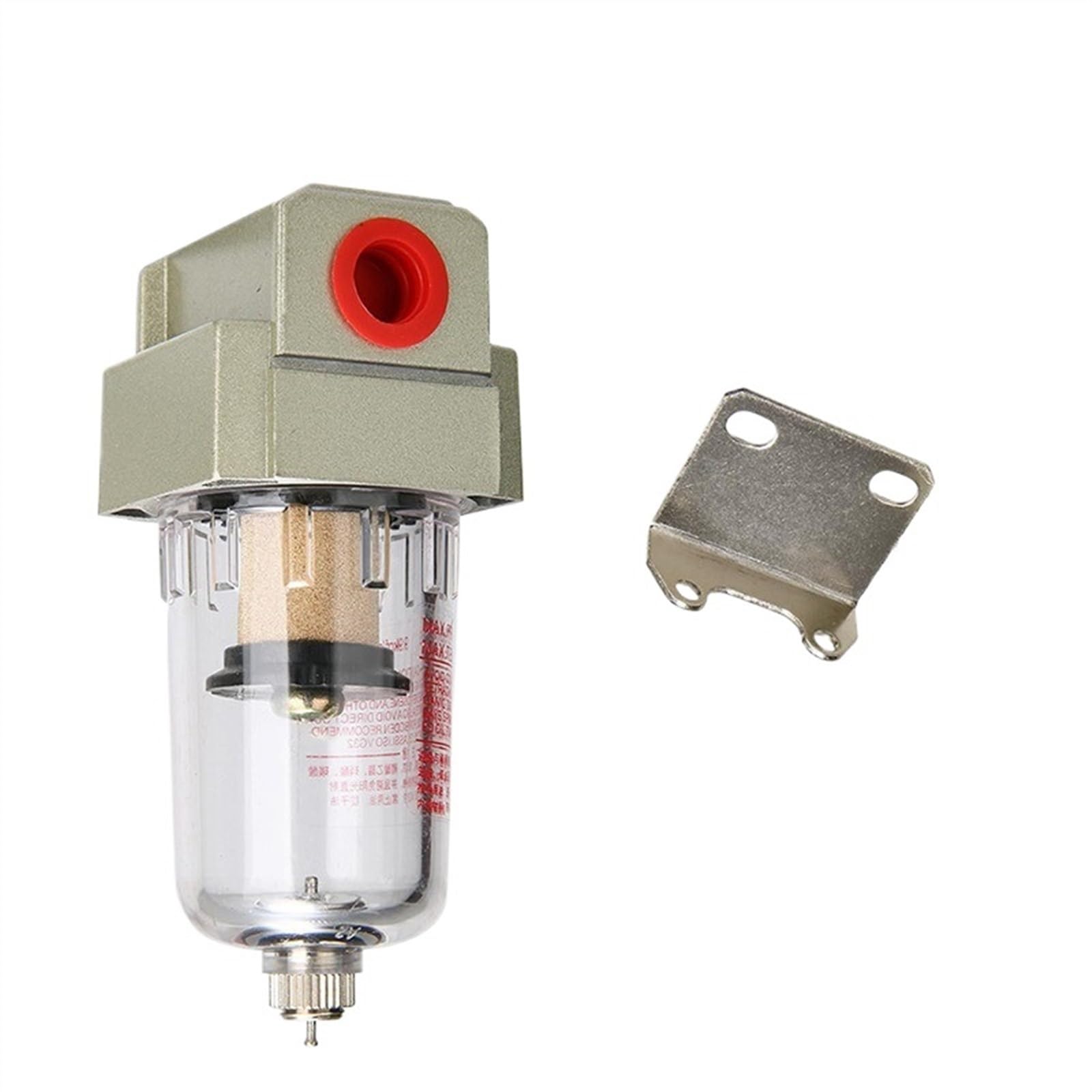 Bivoo Af2000-02 Processor Copper Filter Air Pump Filter Oil And Water Separator Pneumatic Components Air Compressor(Af2000-02)