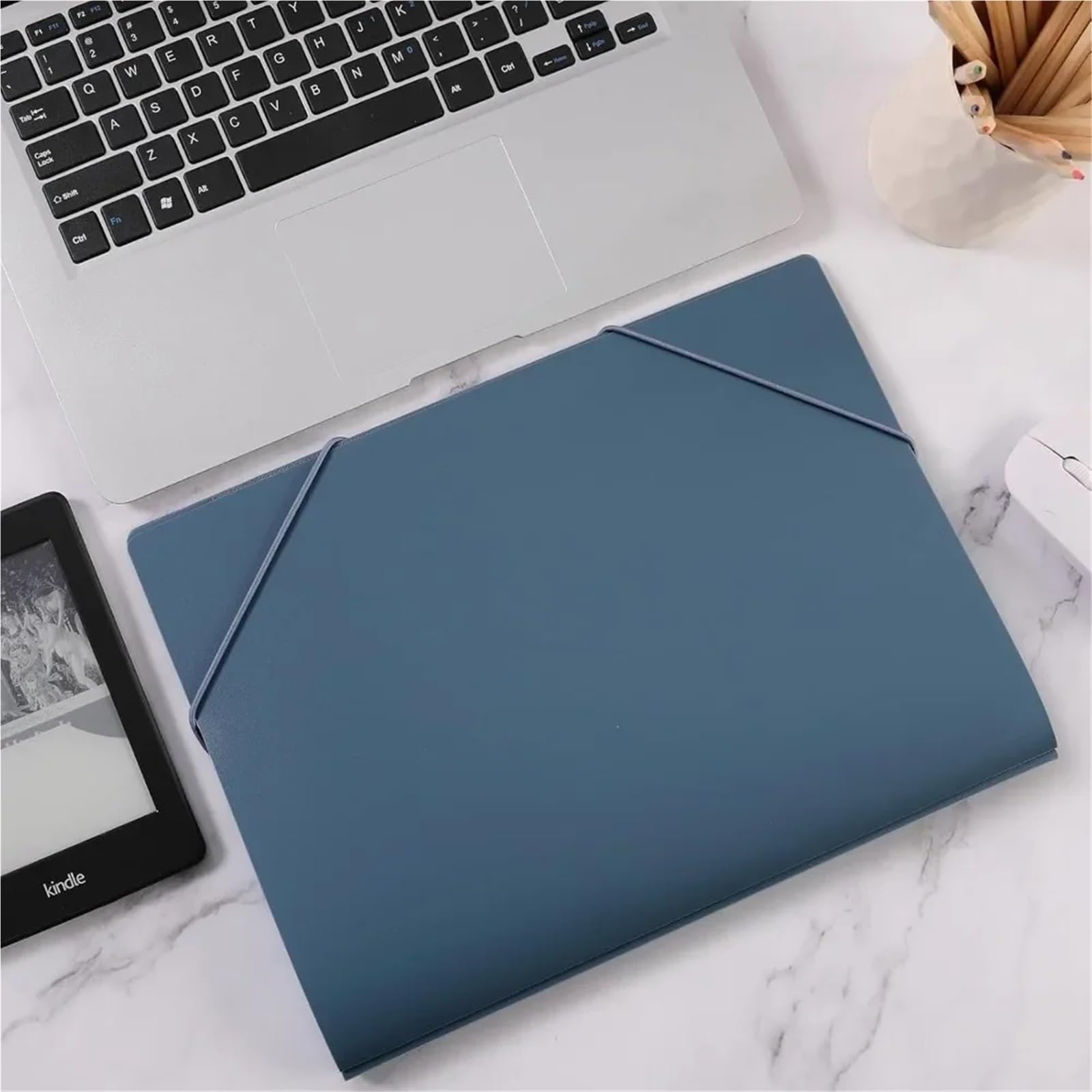 Gestore di file a fisarmonica, cartelle con estensione a 5 tasche, gestore carta portatile, materiale for ufficio scolastico(Black)