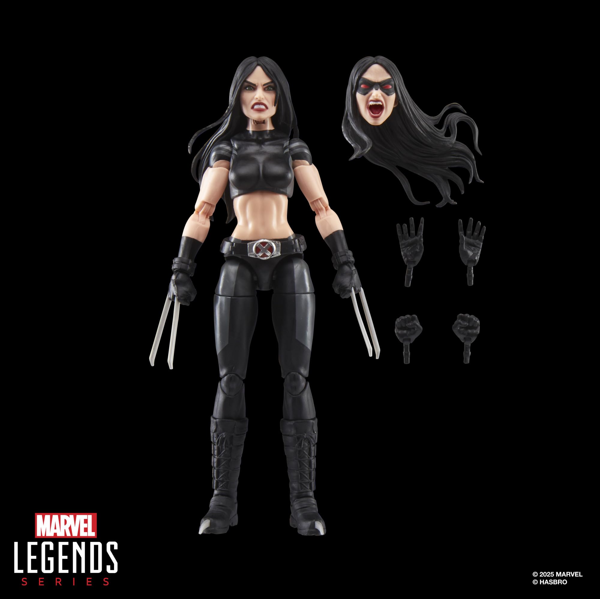 Hasbro Marvel Legends Series X-Force X-23 et Warpath, Pack de 2 Figurines