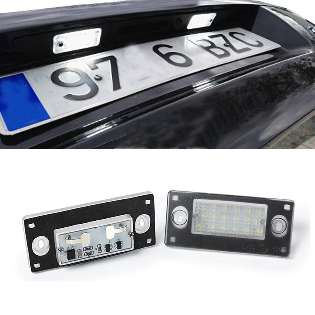 13061009 Mazda RX8 Éclairage De Plaque D'immatriculation, 15.00