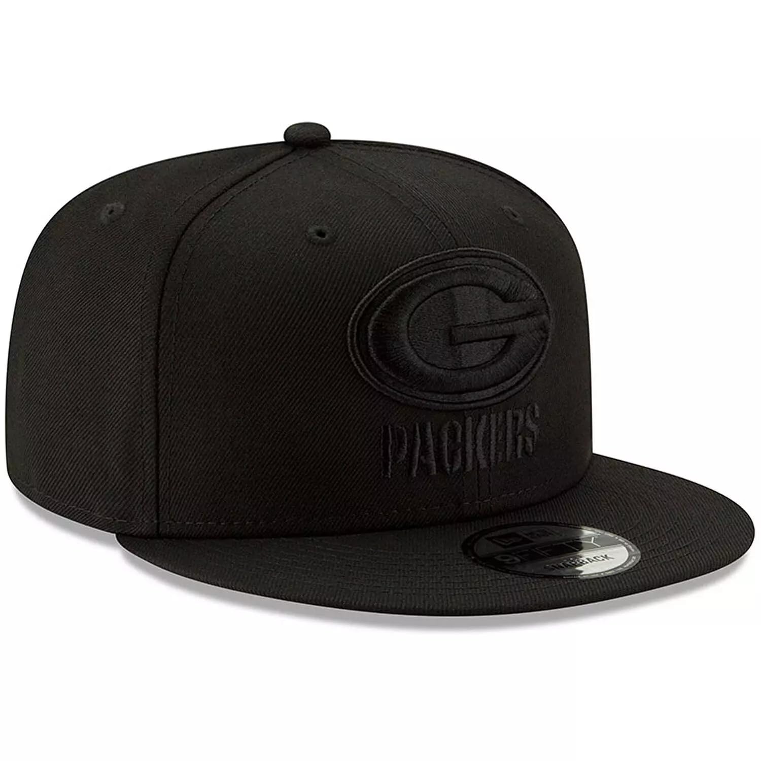 New Era Herren Baseballkappe Black On Black 9fifty