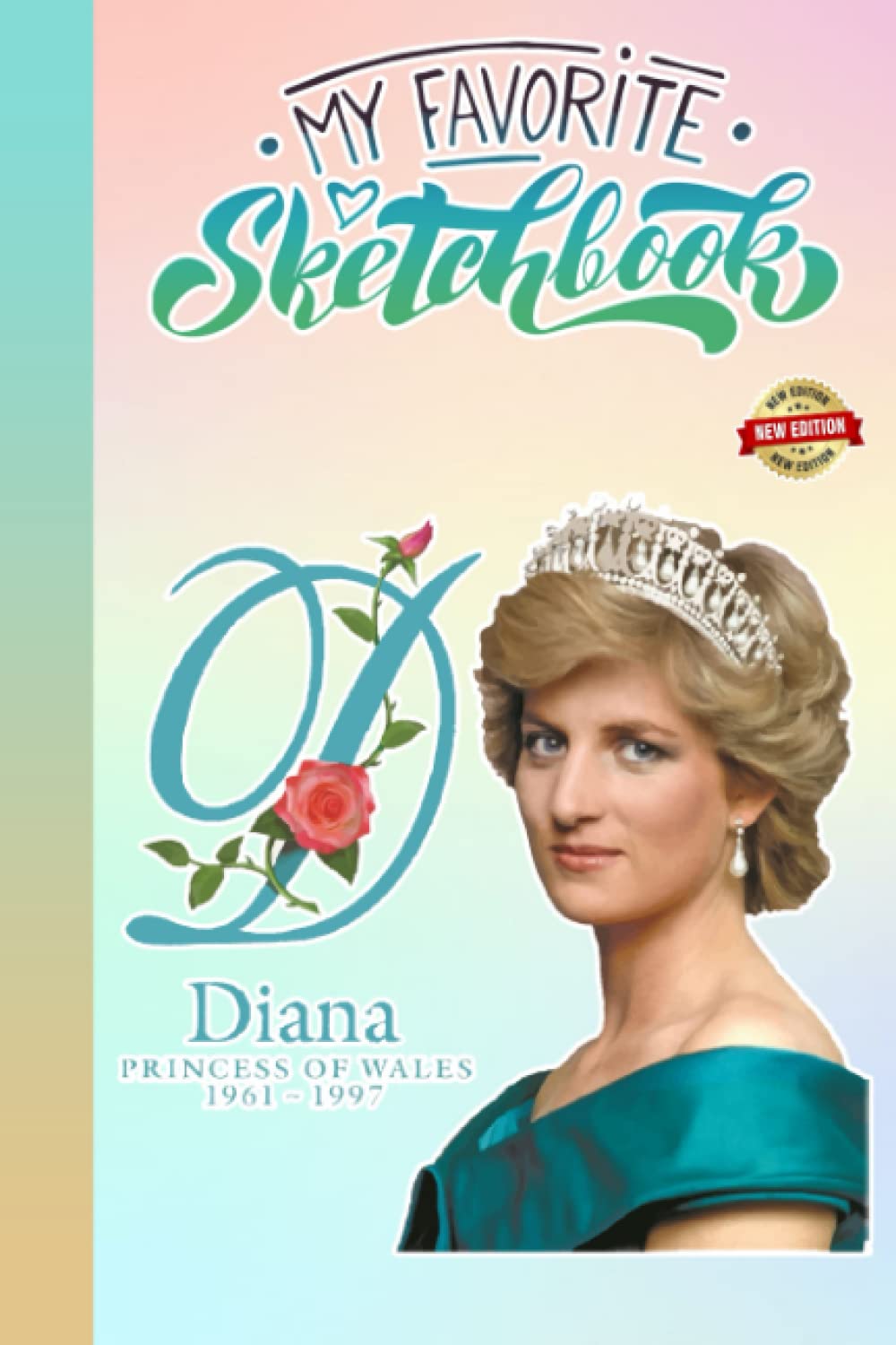 Princess Diana Sketch Book for Fan Teen Kid Men Women: Princess Diana Notebook for Drawing Art