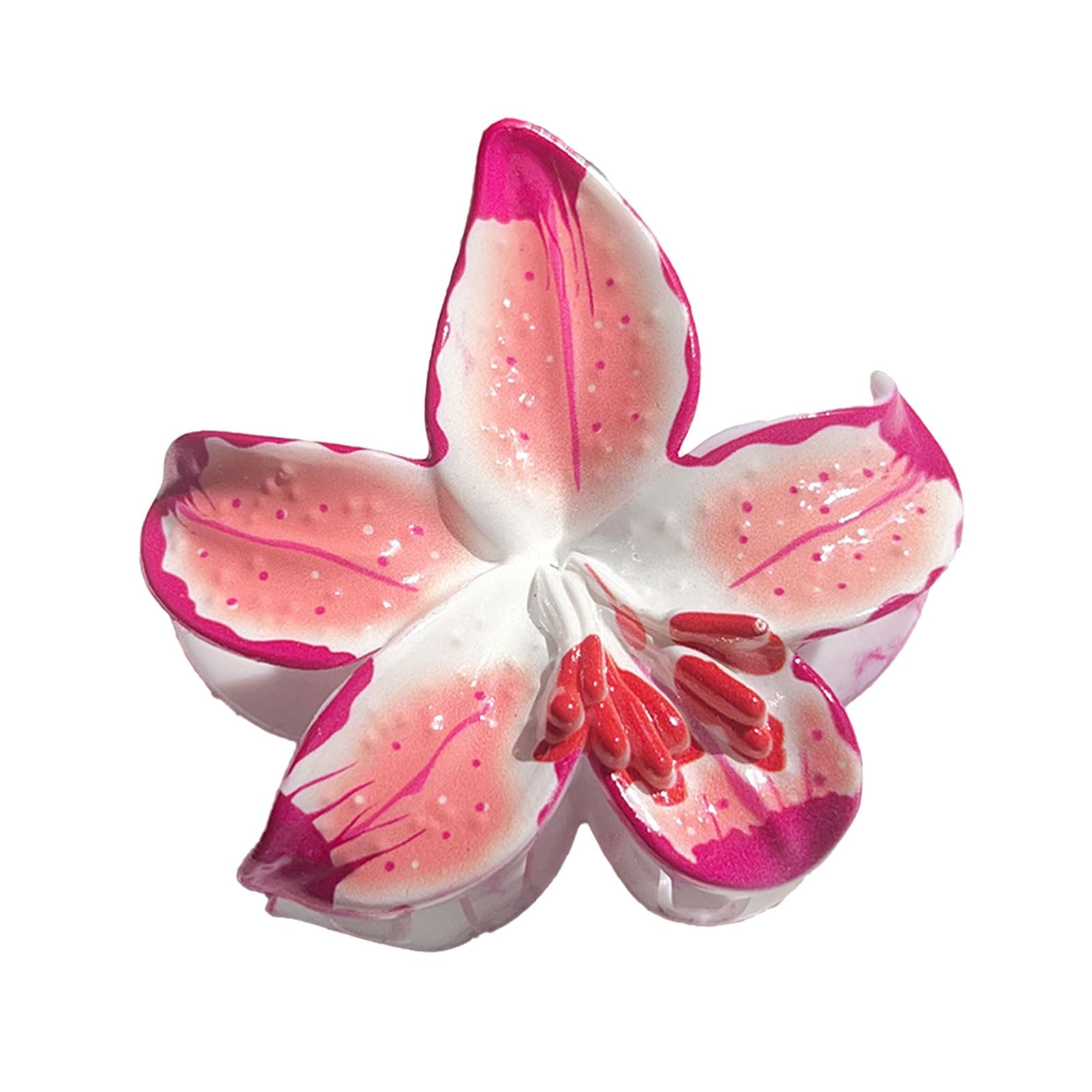 MICFENY Elegant Oocyte Flower Hair Grip Not Slip Permanent Polystyrene Clip For Thick Long Hair Women Females Twist Formatting