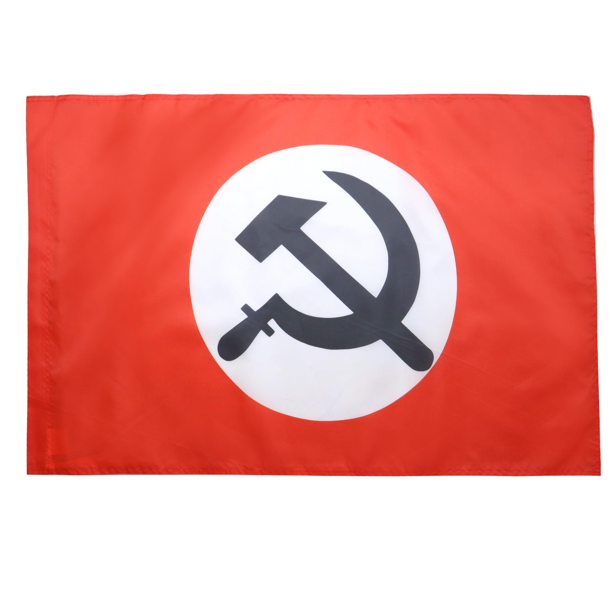 AZ FLAG National Bolshevik Party Flag 3' x 5' for a Pole - Russia - Communist Russian Flags 90 x 150 cm - Banner 3x5 ft with Hole