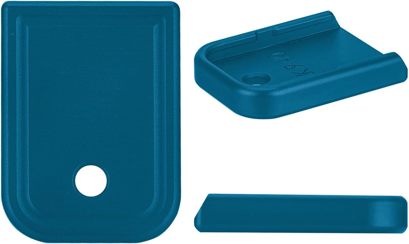 NDZ Performance Aluminum Magazine Base Plate for Glock Gen 1-4 – Fits Models 17 19 22 23 24 31 32 33 – 9mm & .40 S&W Compatible – Made in USA