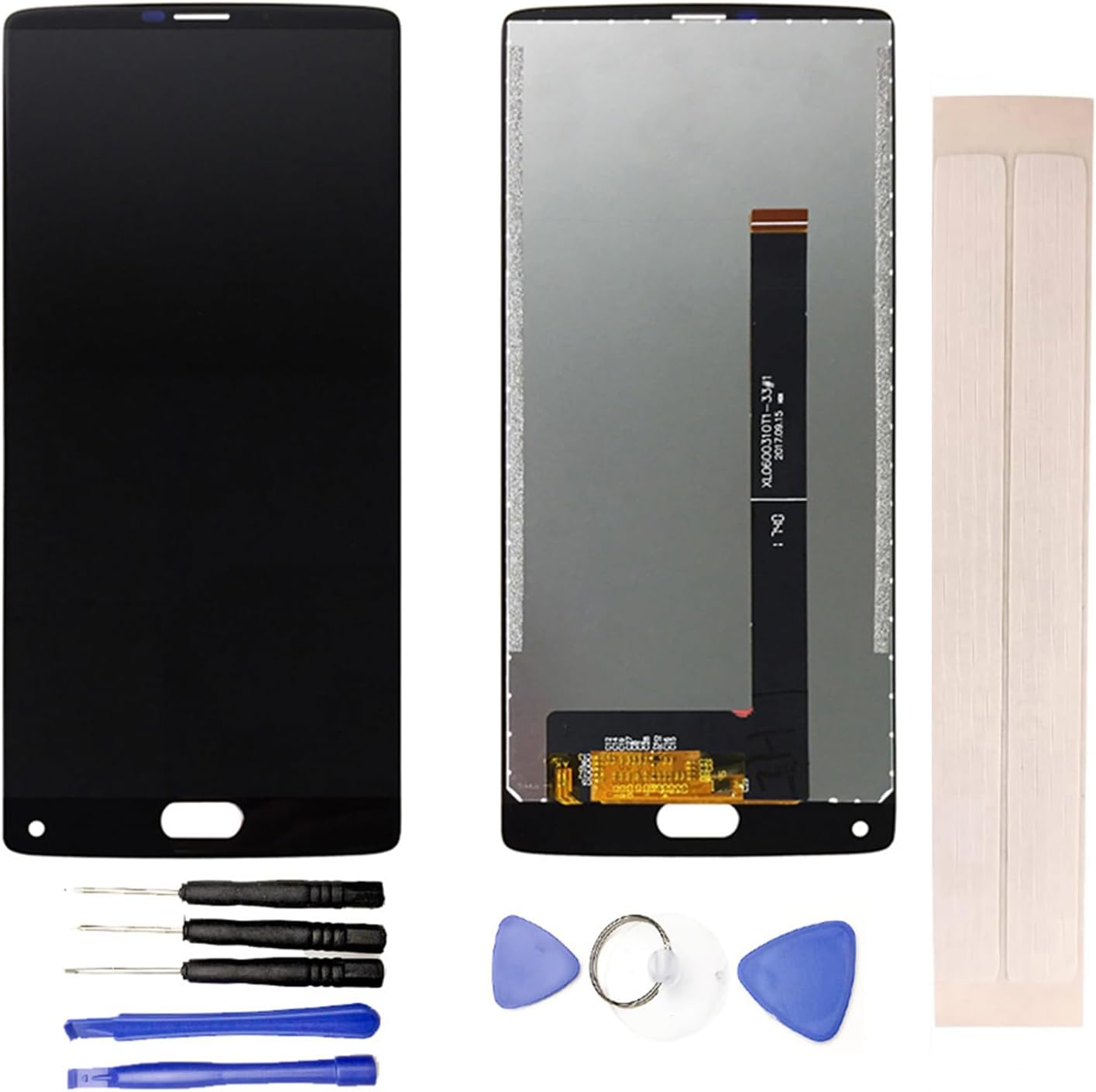 LCD Display & Replacement Touch Screen Digitizer Assembly with Free Tools for HOM-Tom S9 Plus Black