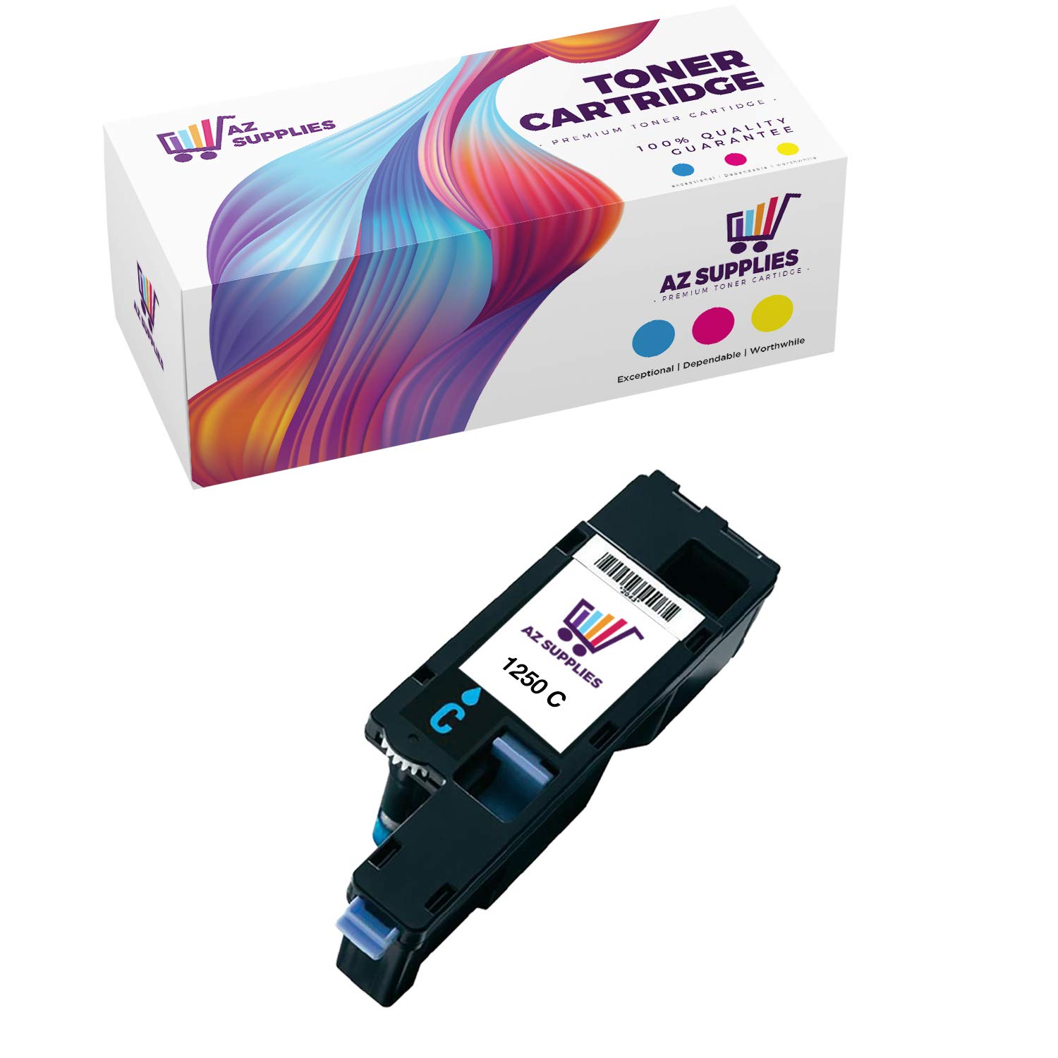 5 Toners Compatibles Avec Dell C1760nw, 1250c, C1765nfw, Série C1700, 1350cnw, 1355cnw - Noir 2.000 Pages Chacun, Couleur 1.400 Pages Chacun - Foto 11