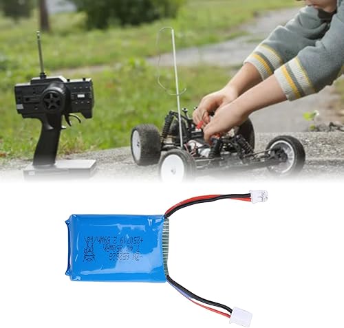 Miniatura 6 de Drfeify Batería de coche RC 350mAh, batería de Li con conector para 244016 RC coche de control remoto modelo de juguete