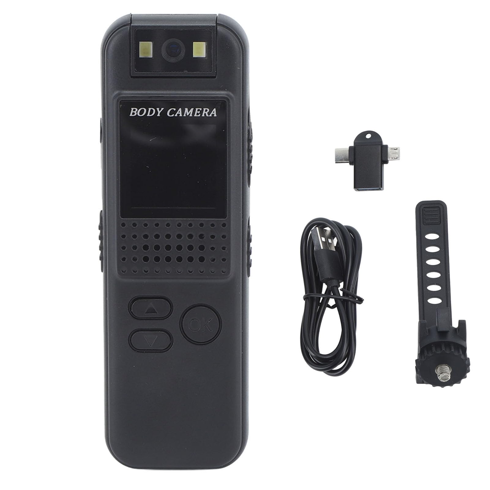 Videocamera Mini Corpo HD 1080P - Registratore Con Clip, Visione Notturna - Fino A 256 GB - Foto 6