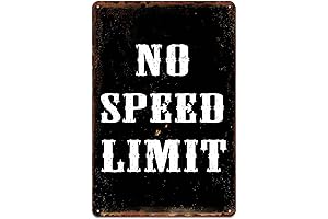 Car Room Decor for Men: Vintage Metal Tin Signs for Bedroom, Garage, Man Cave