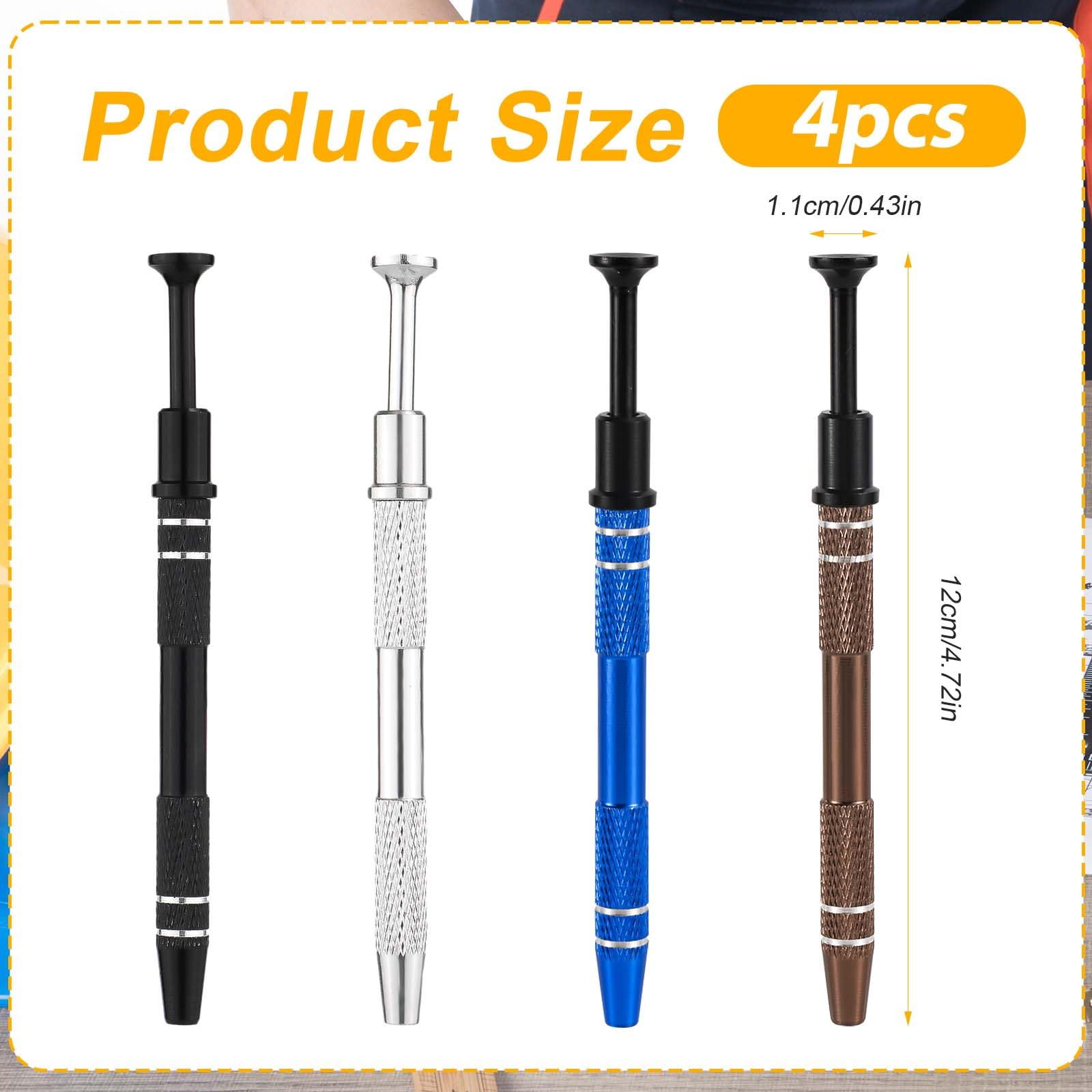 Piercing Ball Grabber Tool Pick Up Tool With 4 Prongs Holder Claw Tweezers For Small Parts Pickup Ic Chips Gems Xinyan I700351414