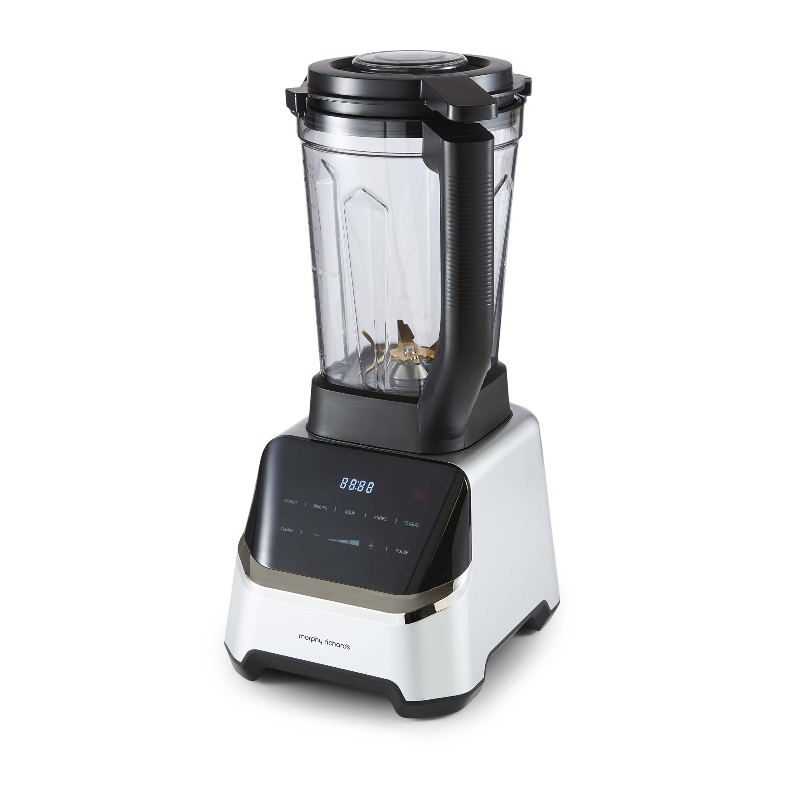 Morphy Richards Morphy Richards Jug Blender & Soup Maker, 2L, Low Noise, 45000 rpm, High Speed, Controlled Blend, Multi Functional, Hot Soup, Cr