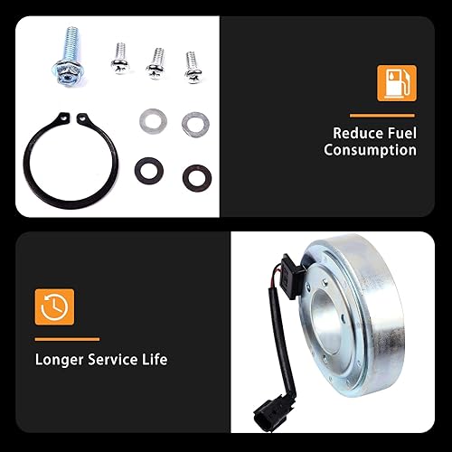 Miniatura 4 de Embrague del compresor de CA para Nissan Rogue 2.5L 2008-2013