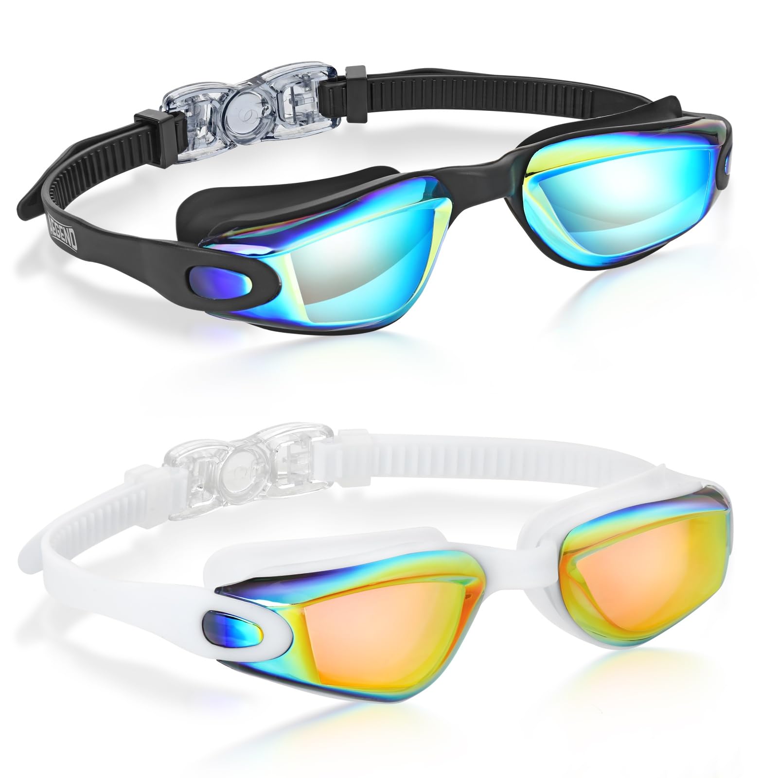 Aegend Swim Goggles for Kids 3-14 Anti-Fog Anti-Leak Goggles for Swimming