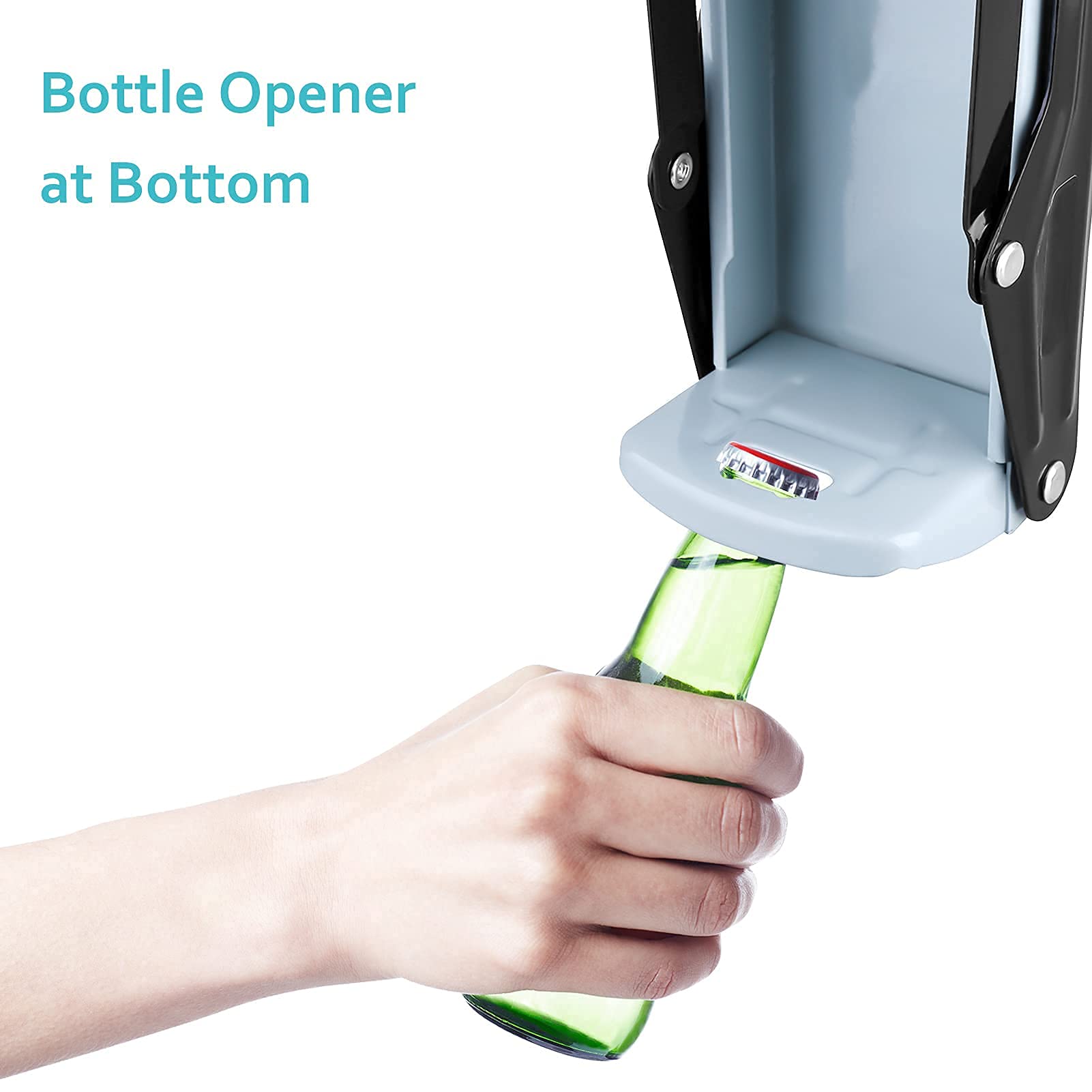Frantoio per lattine per impieghi gravosi, pressa per lattine a parete, frantoio per lattine di birra Compattatore per lattine facile da usare per bottiglie di soda di birra e bevande varie Strumento